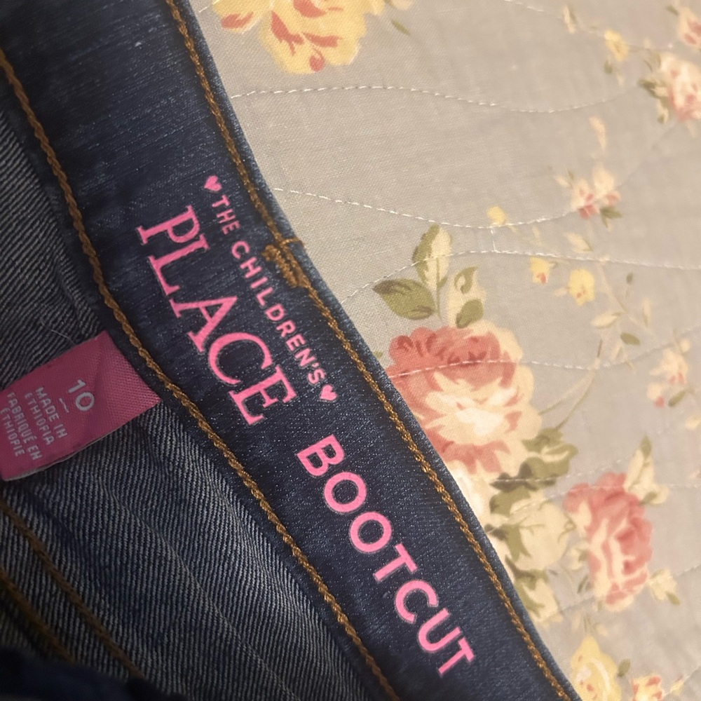 The Children's Place Girl's Blue Bootcut Jeans